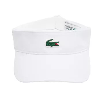 Lacoste Visor Wei&szlig;