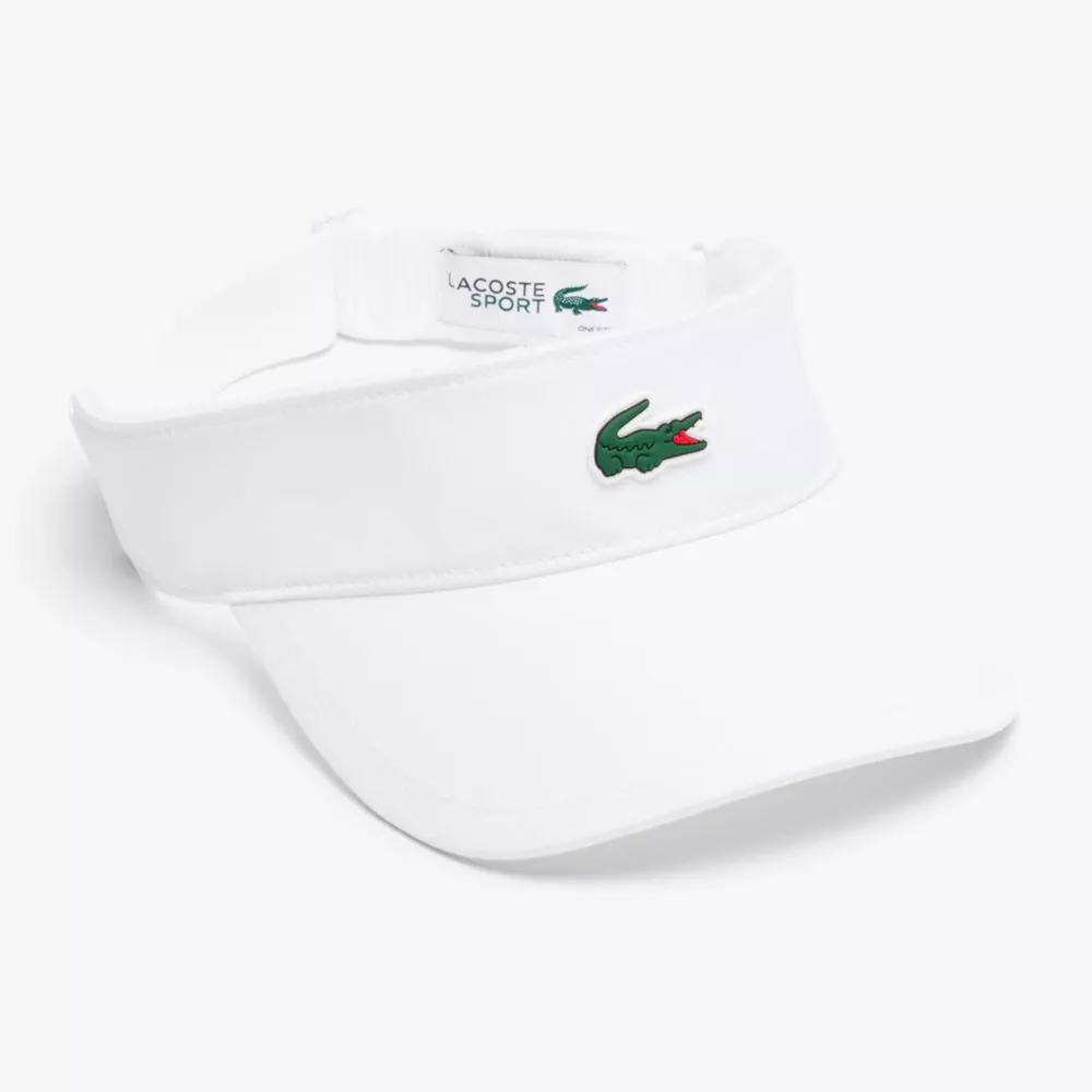 Lacoste Visor Wei&szlig;