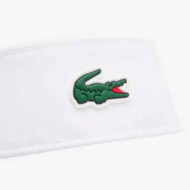 Lacoste Visor Wei&szlig;