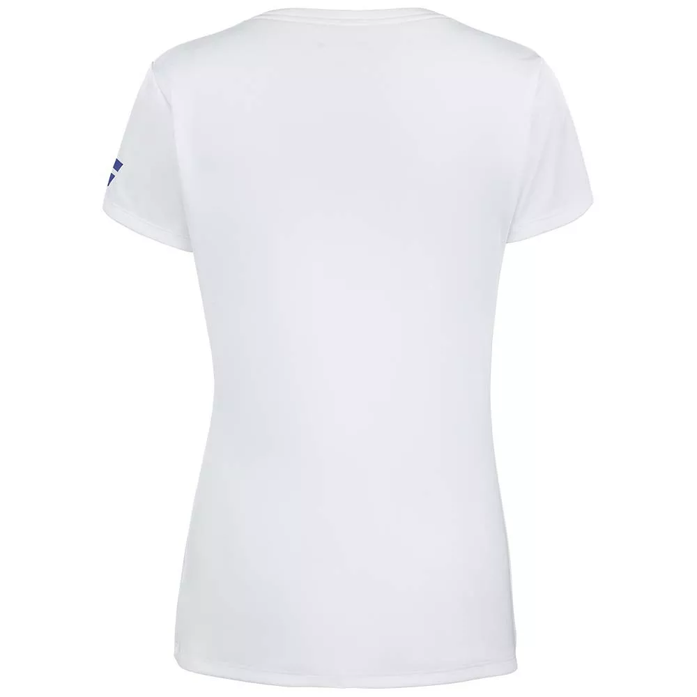 Babolat Play Cap T-Shirt Damen Wei&szlig;