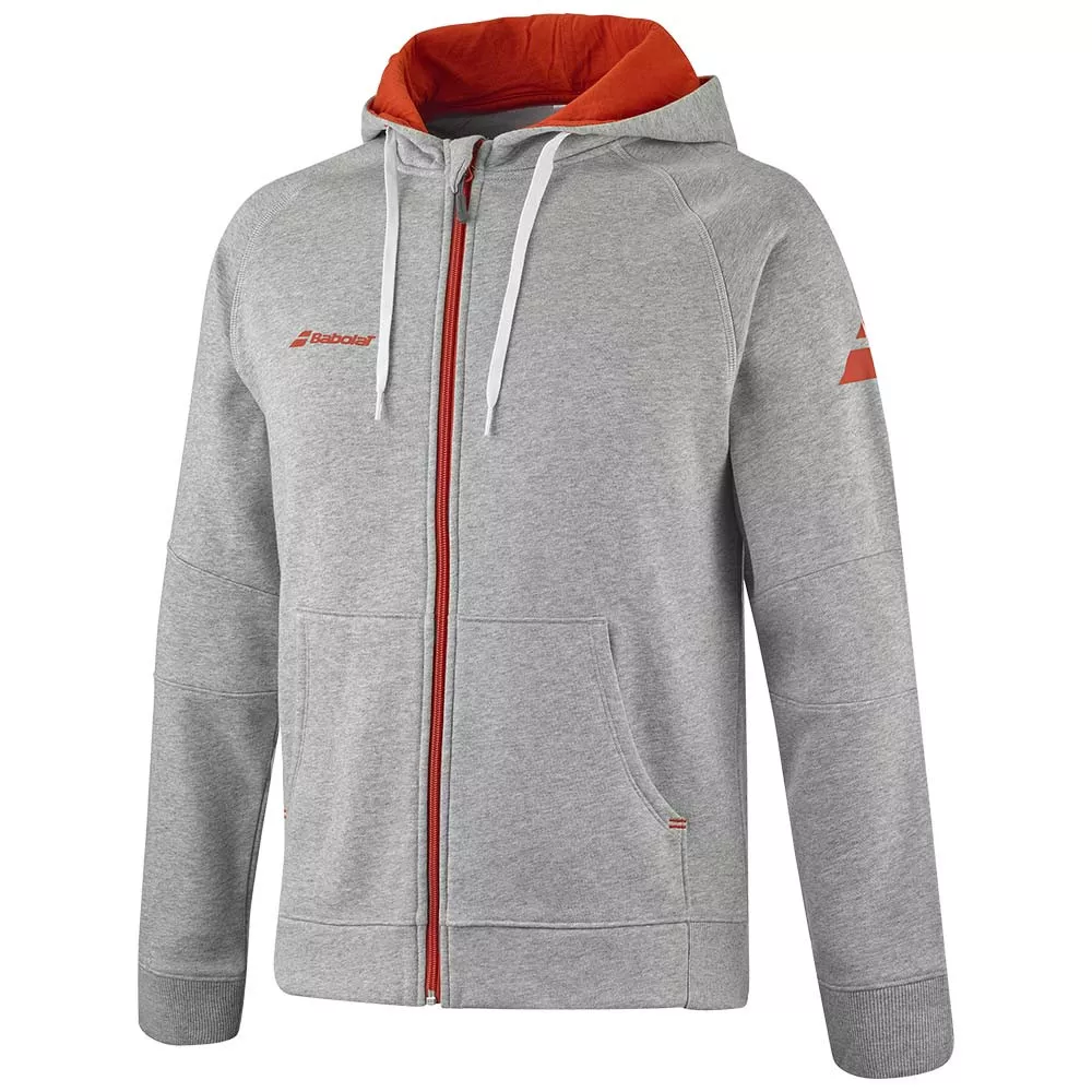 Babolat Exercise Trainingsjacke Grau meliert / Orange
