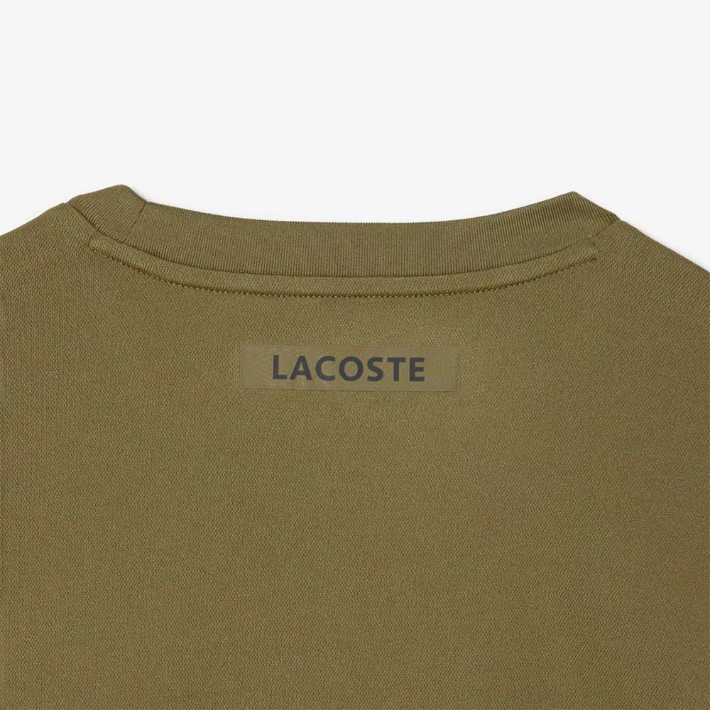Lacoste Ultra Dry bedruckt T-Shirt Khaki