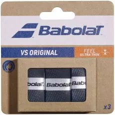 Babolat VS Original Overgrip Schwarz / Blau 3er-Pack