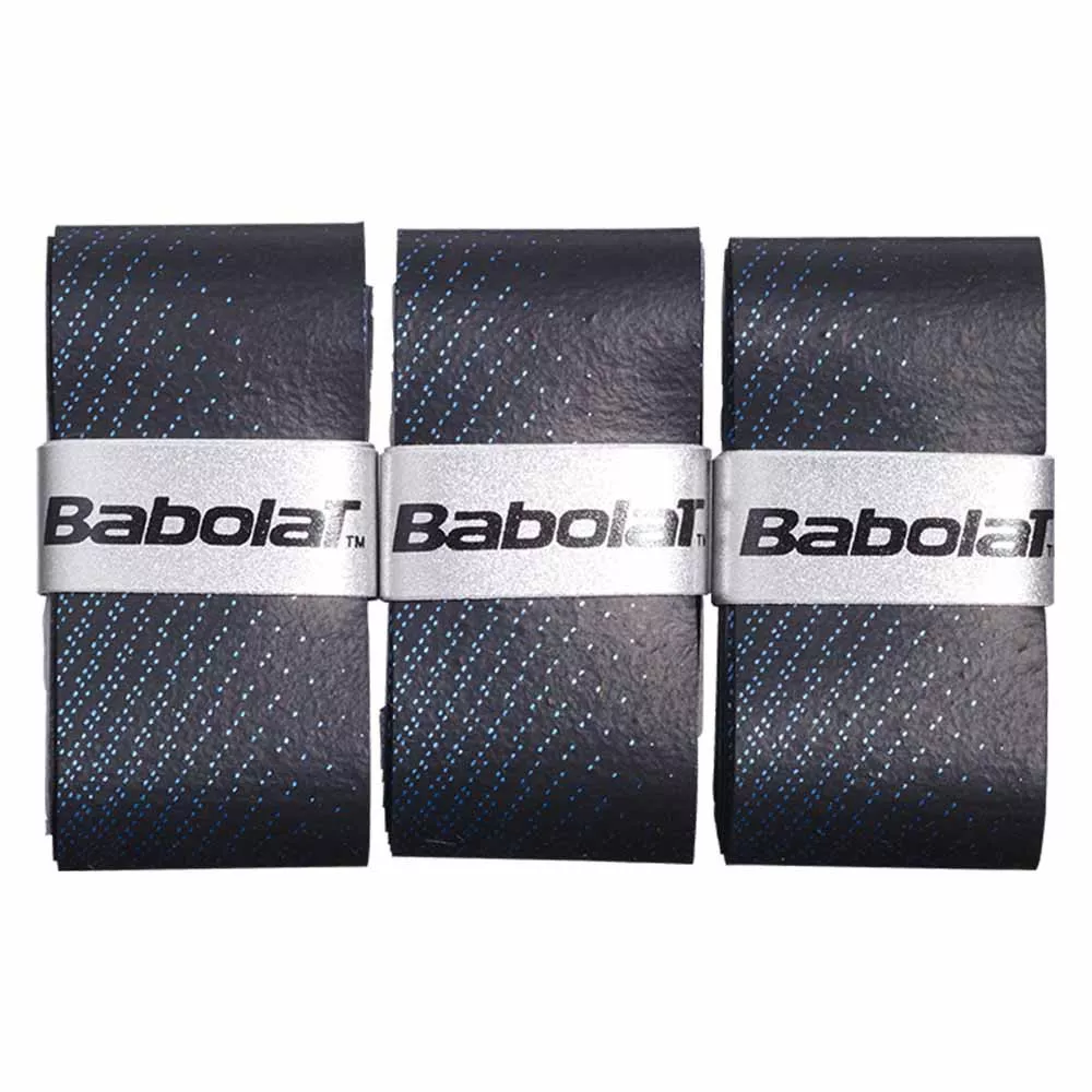 Babolat VS Original Overgrip Schwarz / Blau 3er-Pack