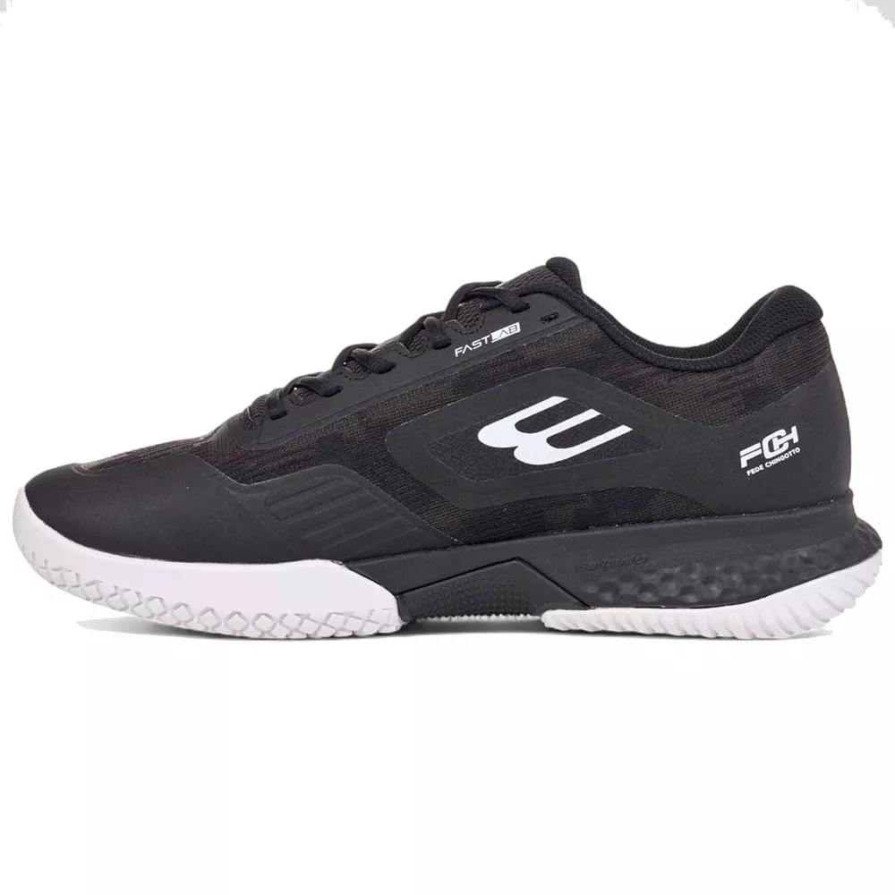 Bullpadel Neuron Vibram 25I Padelschuhe Schwarz / Wei&szlig;