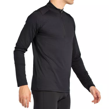 Bullpadel Brise Langarmshirt Schwarz