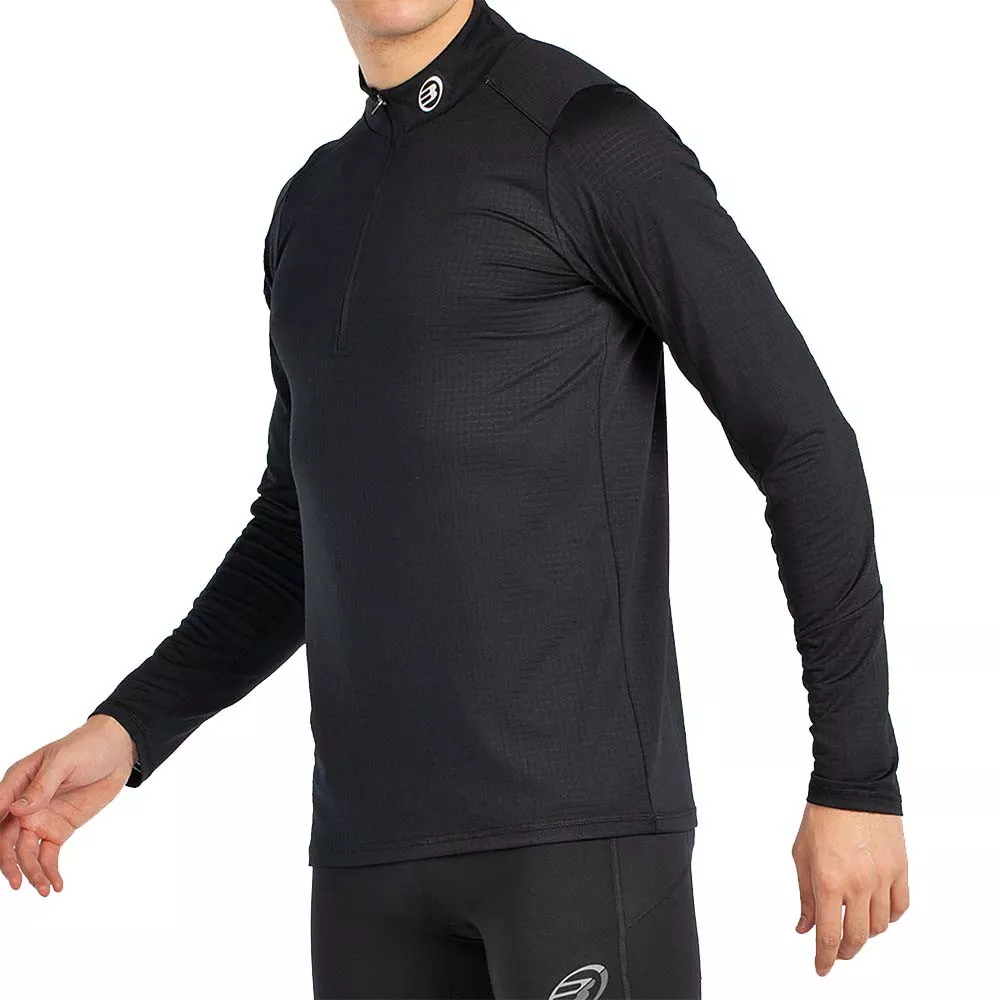 Bullpadel Brise Langarmshirt Schwarz