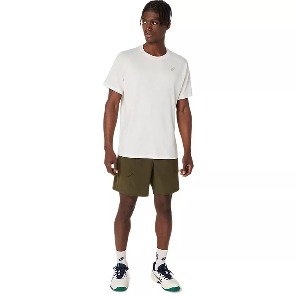 Asics Game All Over T-Shirt Creme
