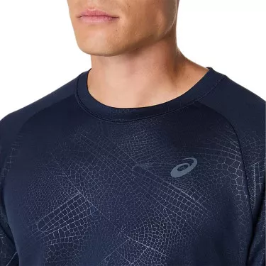Asics Game All Over T-Shirt Nachtblau