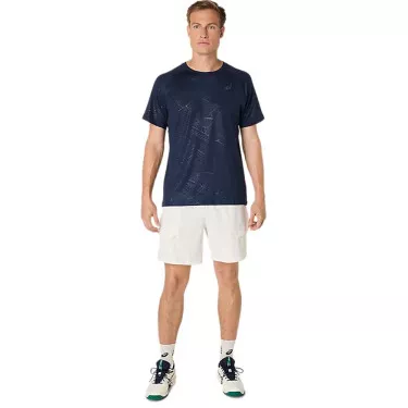 Asics Game All Over T-Shirt Nachtblau