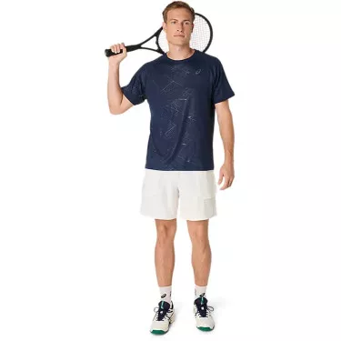 Asics Game All Over T-Shirt Nachtblau