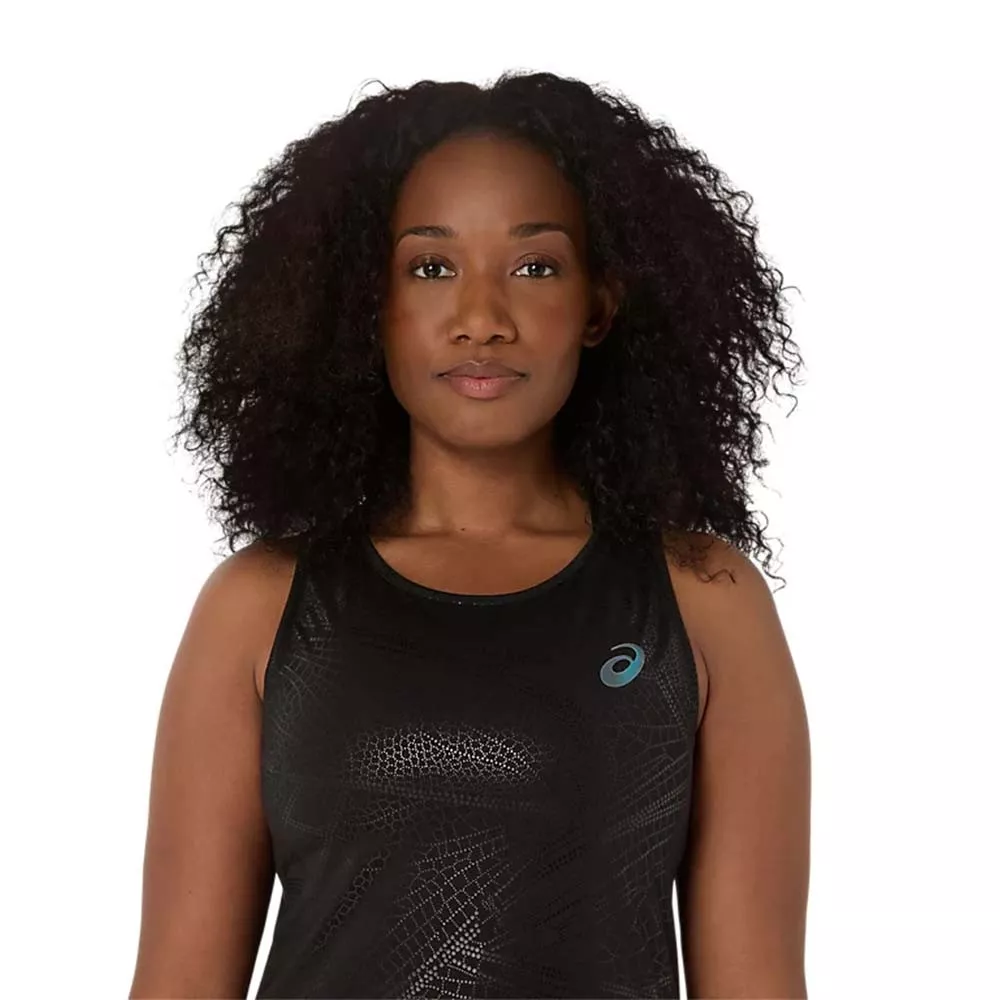 Asics Match Kleid Damen Schwarz