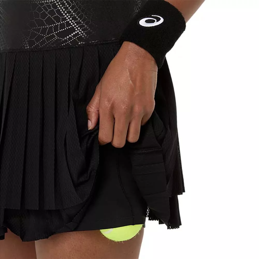 Asics Match Kleid Damen Schwarz