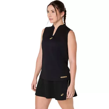 Asics Court Tank Top Schwarz