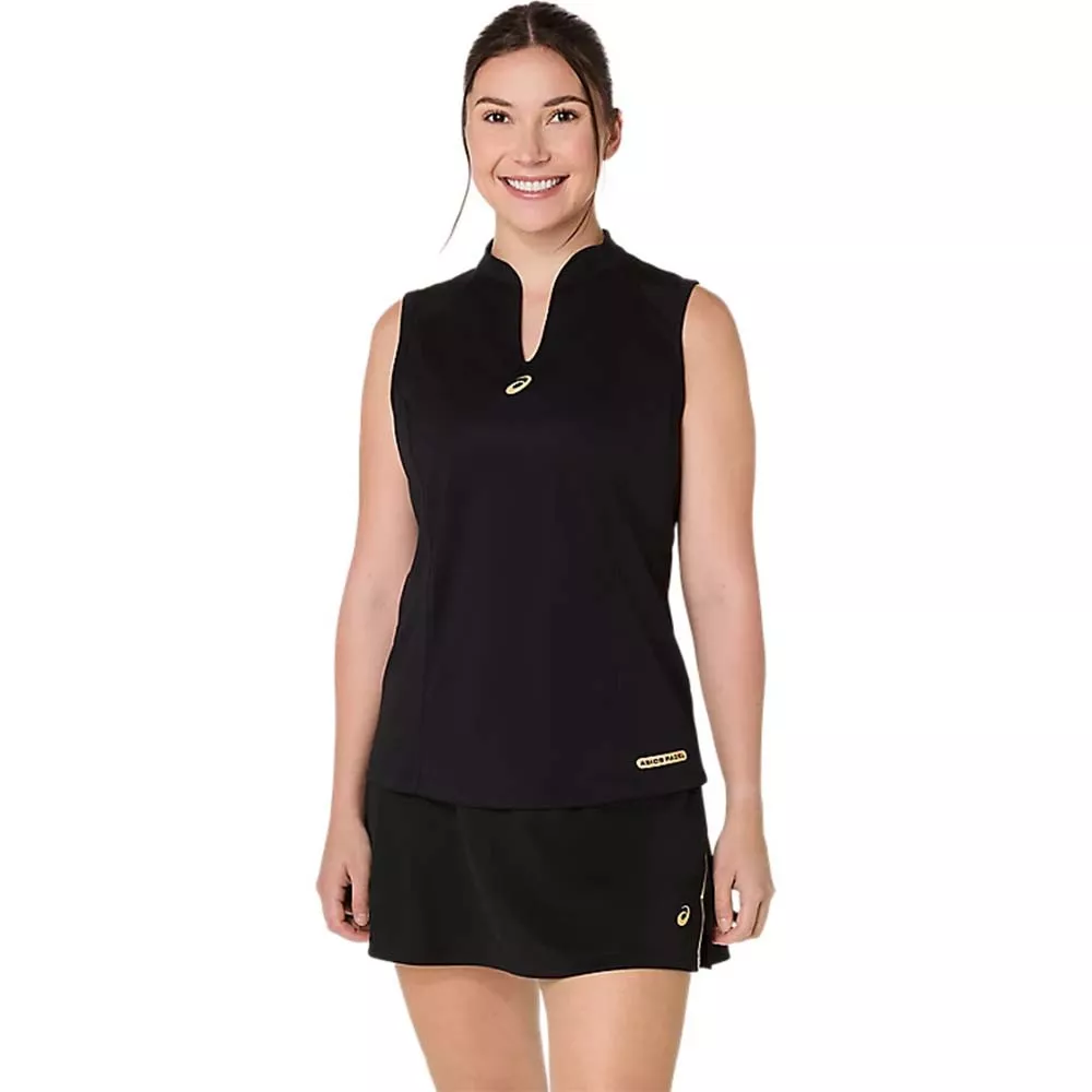 Asics Court Tank Top Schwarz