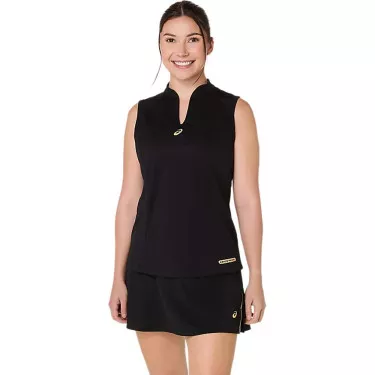 Asics Court Tank Top Schwarz