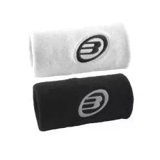 Bullpadel Schwei&szlig;band Wei&szlig; / Schwarz 2er-Pack