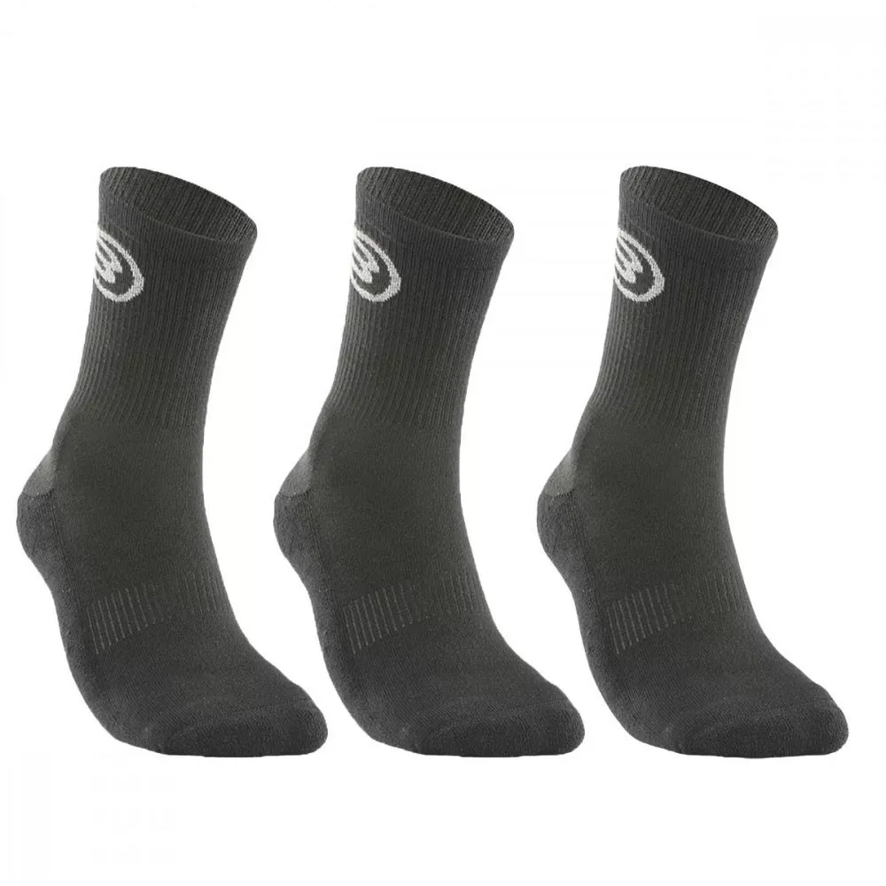 Bullpadel BP252 Socken Schwarz 3er-Pack