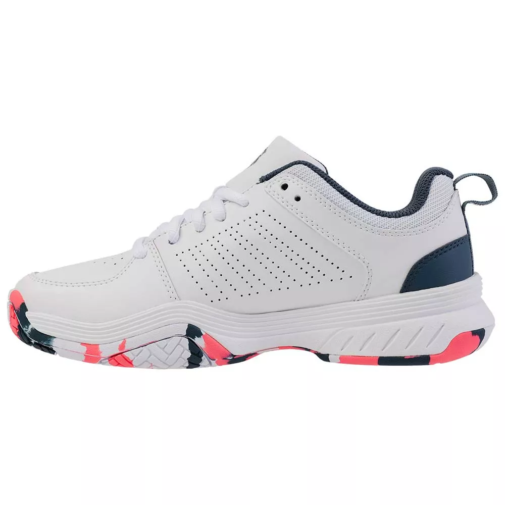 K-Swiss Court Express 2 Tennisschuhe Junior Wei&szlig; / Marineblau