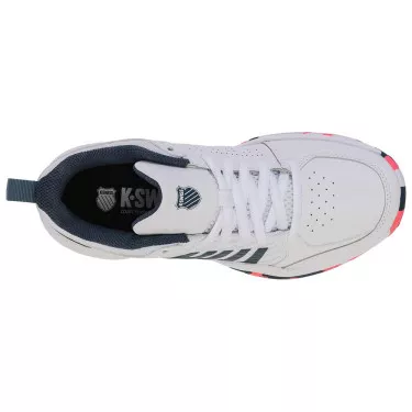 K-Swiss Court Express 2 Tennisschuhe Junior Wei&szlig; / Marineblau
