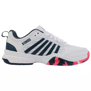 K-Swiss Court Express 2 Tennisschuhe Junior Wei&szlig; / Marineblau