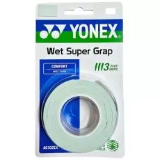 Yonex Wet Super Grap Overgrip Pastellgr&uuml;n 3er-Pack