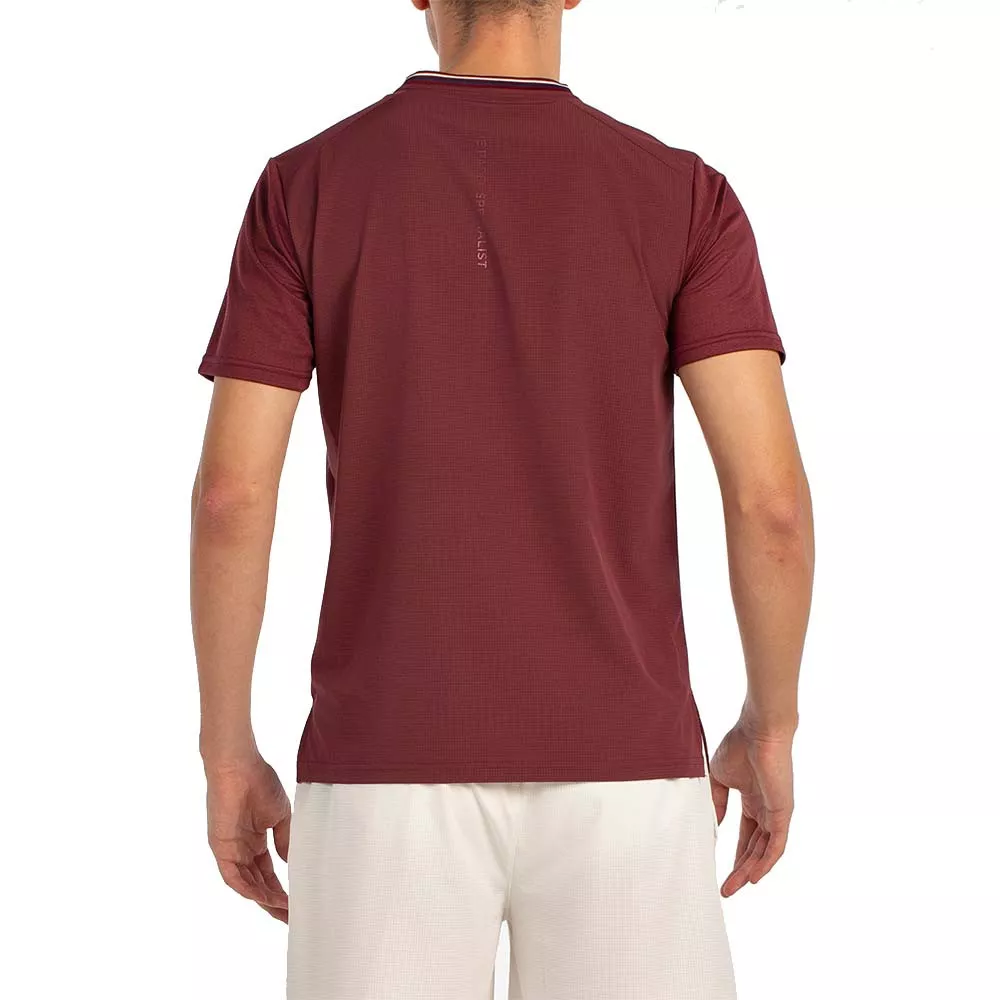 Bullpadel Acrux T-Shirt Bordeaux