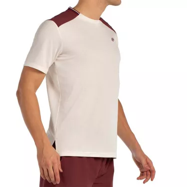 Bullpadel Acrux T-Shirt Cremewei&szlig;
