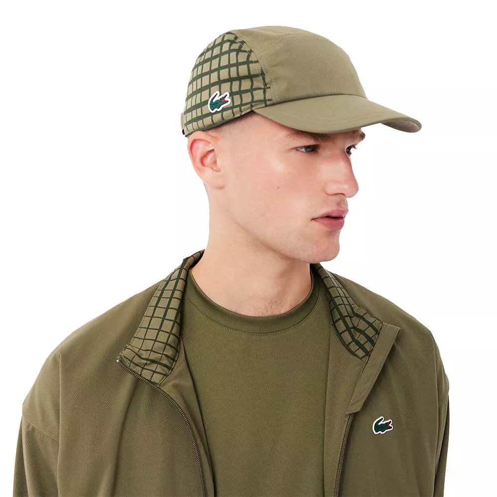 Lacoste Graphique Cap Khaki