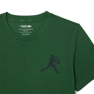 Lacoste Tennis x Novak Djokovic Set T-Shirt + Cap Gr&uuml;n