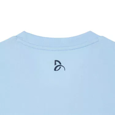 Lacoste Tennis Novak Djokovic Ultra Dry bedruckt T-Shirt Hellblau