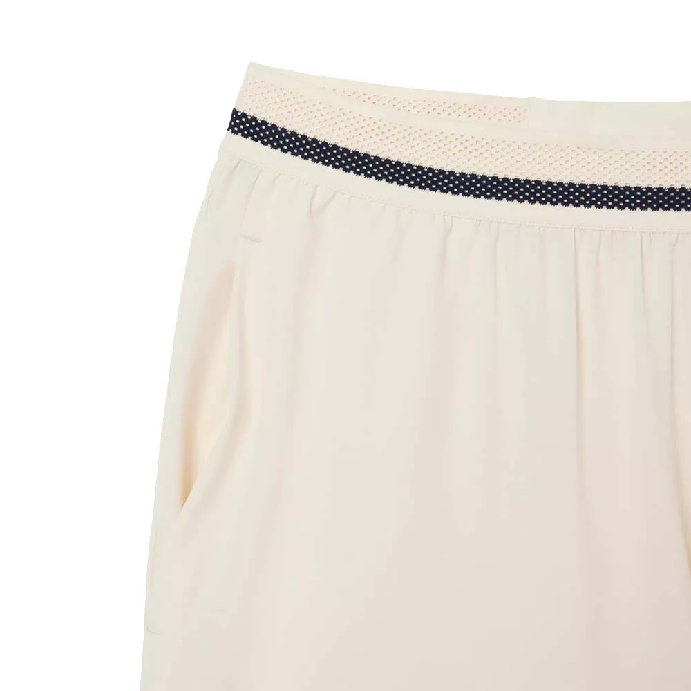 Lacoste Tennis x Novak Djokovic Short Cremewei&szlig;