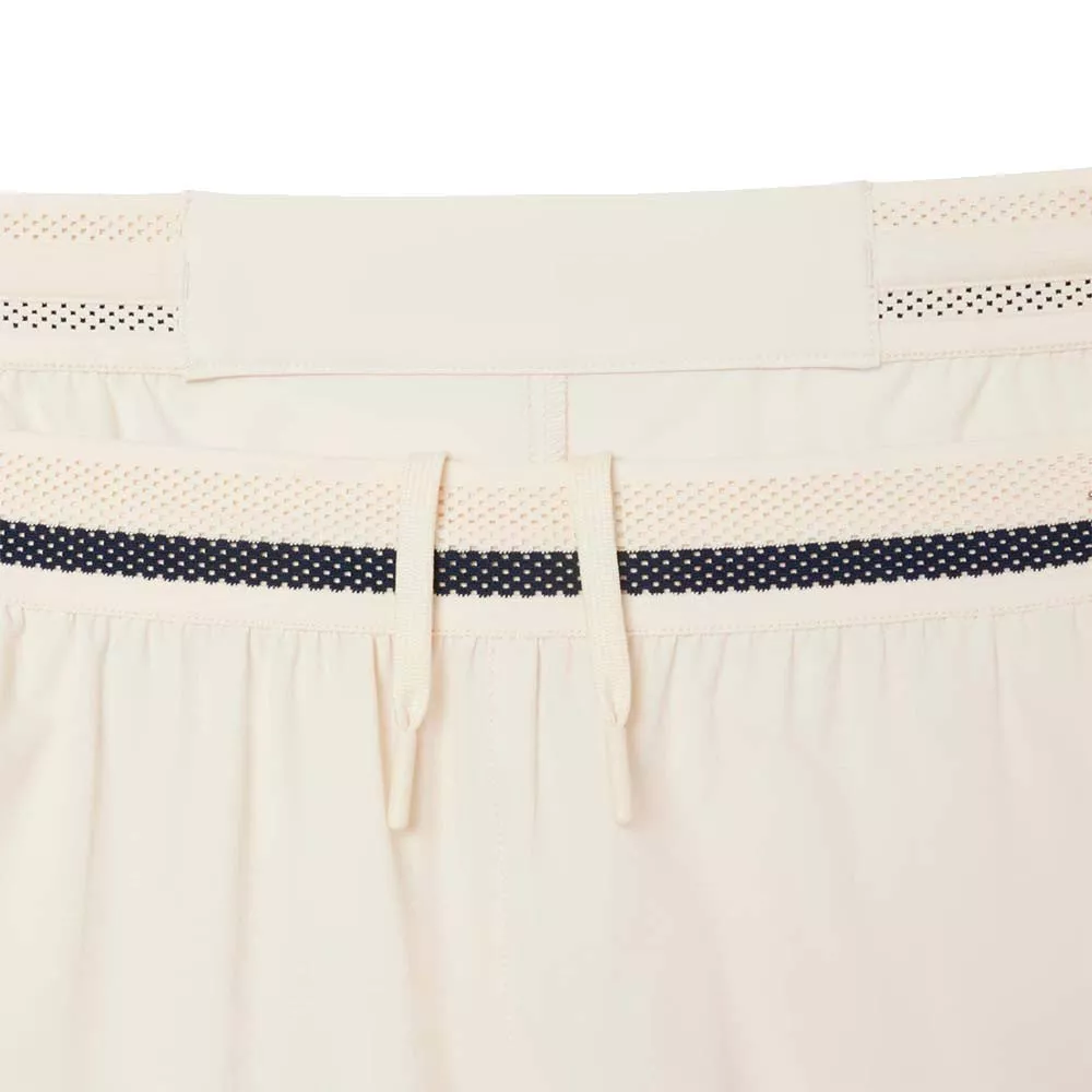 Lacoste Tennis x Novak Djokovic Short Cremewei&szlig;