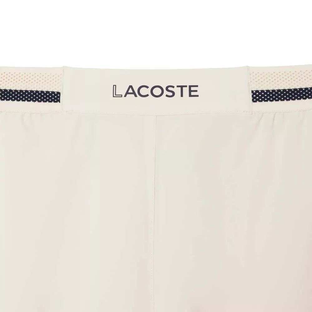 Lacoste Tennis x Novak Djokovic Short Cremewei&szlig;