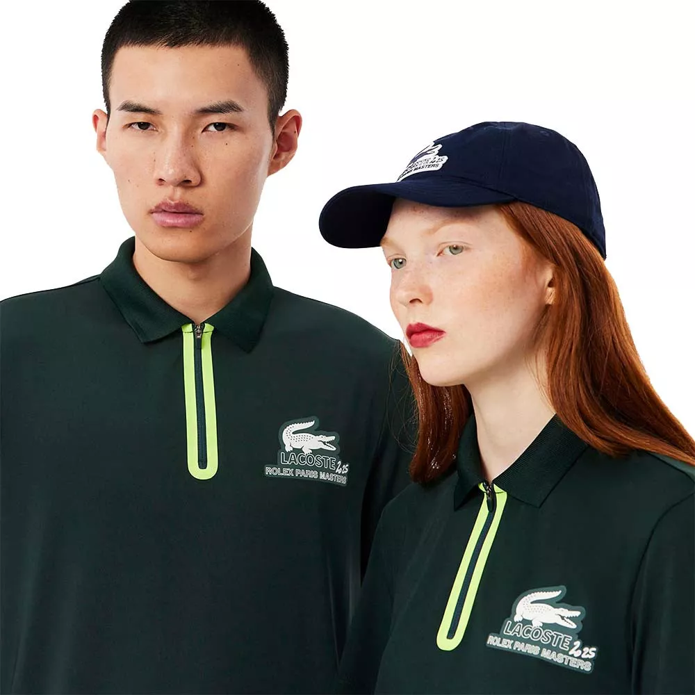 Lacoste Ballkind Rolex Paris Masters Poloshirt Gr&uuml;n
