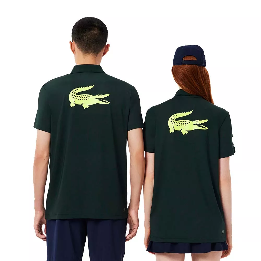 Lacoste Ballkind Rolex Paris Masters Poloshirt Gr&uuml;n