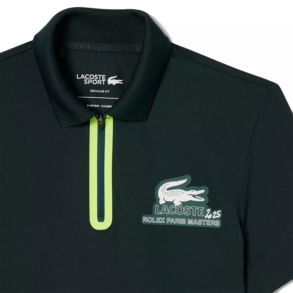 Lacoste Ballkind Rolex Paris Masters Poloshirt Gr&uuml;n