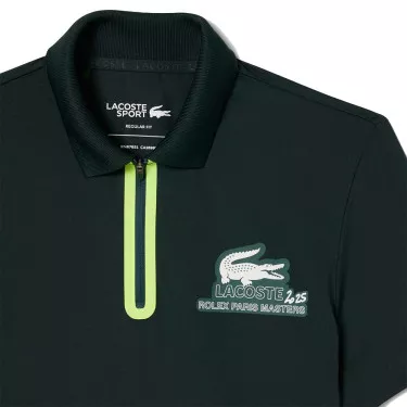Lacoste Ballkind Rolex Paris Masters Poloshirt Gr&uuml;n
