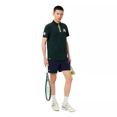 Lacoste Ballkind Rolex Paris Masters Poloshirt Gr&uuml;n
