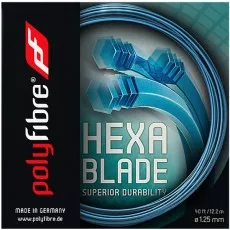 Polyfibre Hexablade Tennissaite 12 m