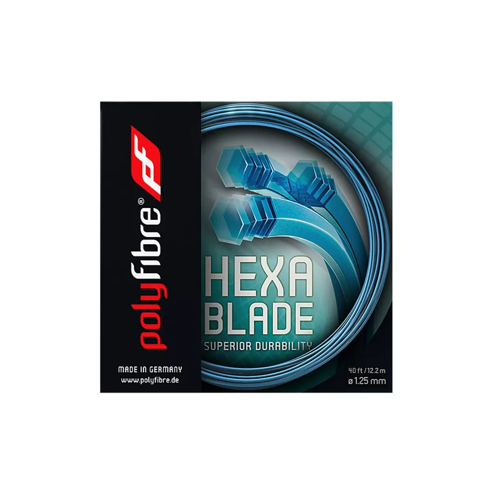 Polyfibre Hexablade Tennissaite 12 m