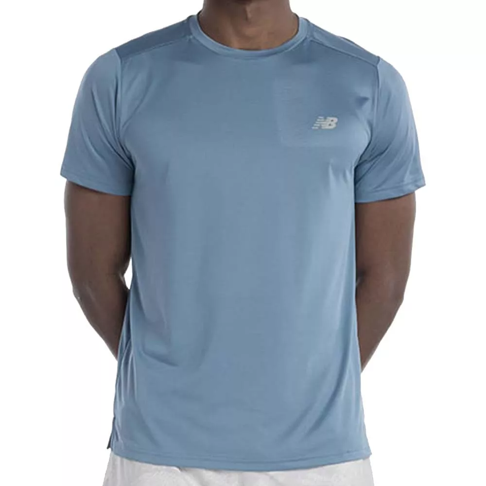 New Balance Essentials T-Shirt Graublau