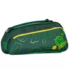 Prince x Smiley Tour 6R Tennistasche Gr&uuml;n