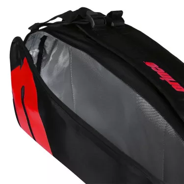 Prince Tour 2 Comp 6R Tennistasche Schwarz / Rot