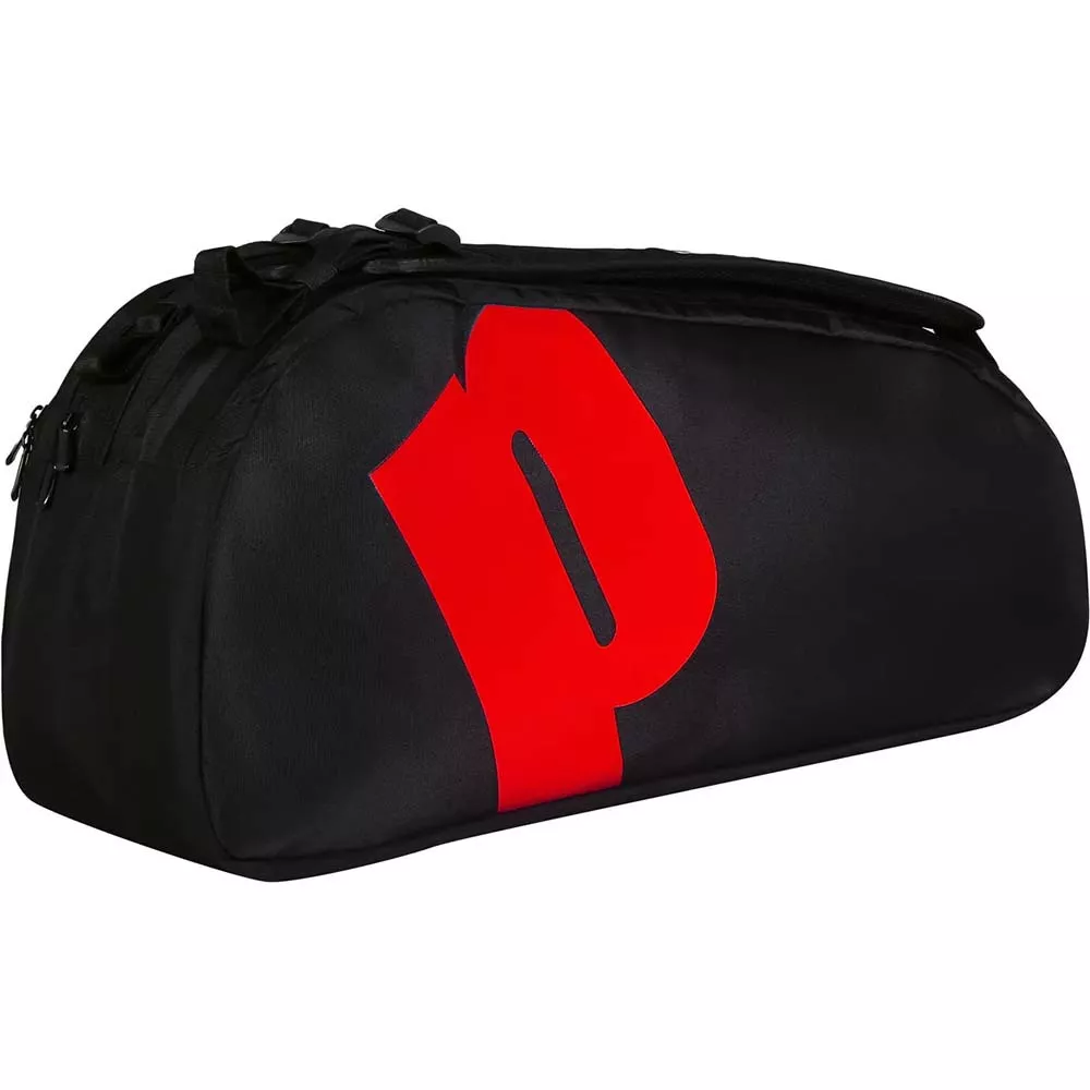 Prince Tour 2 Comp 6R Tennistasche Schwarz / Rot