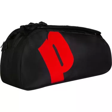 Prince Tour 2 Comp 6R Tennistasche Schwarz / Rot