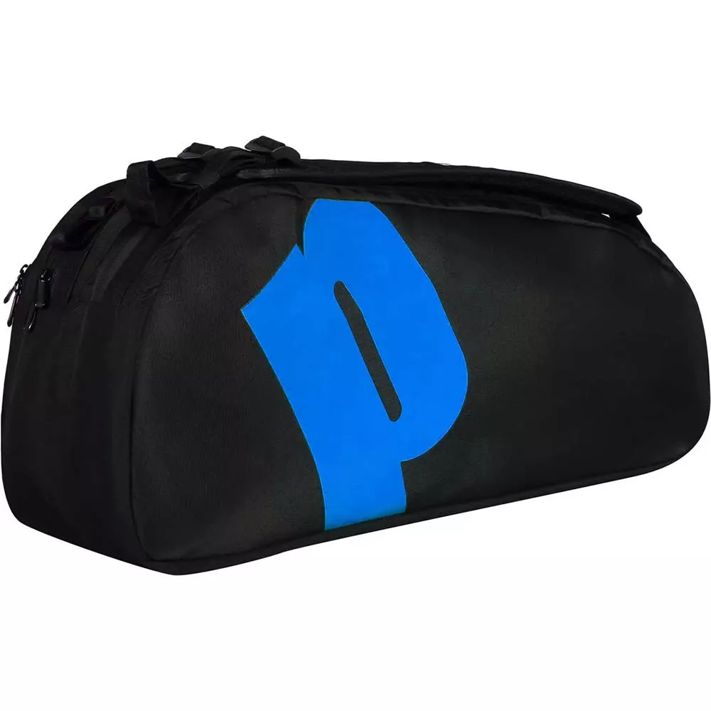 Prince Tour 2 Comp 6R Tennistasche Schwarz / Blau