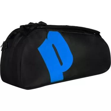 Prince Tour 2 Comp 6R Tennistasche Schwarz / Blau