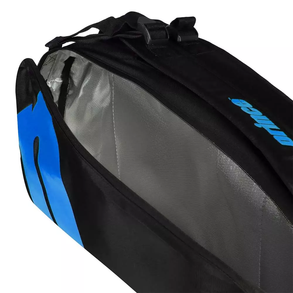 Prince Tour 2 Comp 6R Tennistasche Schwarz / Blau