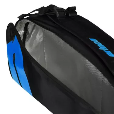 Prince Tour 2 Comp 6R Tennistasche Schwarz / Blau